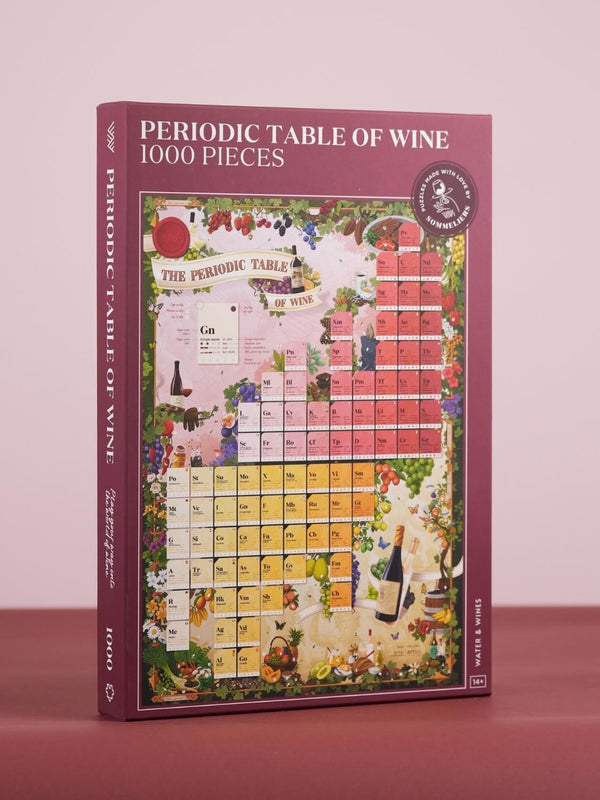 Wine Puzzle - Periodic Table of Wine