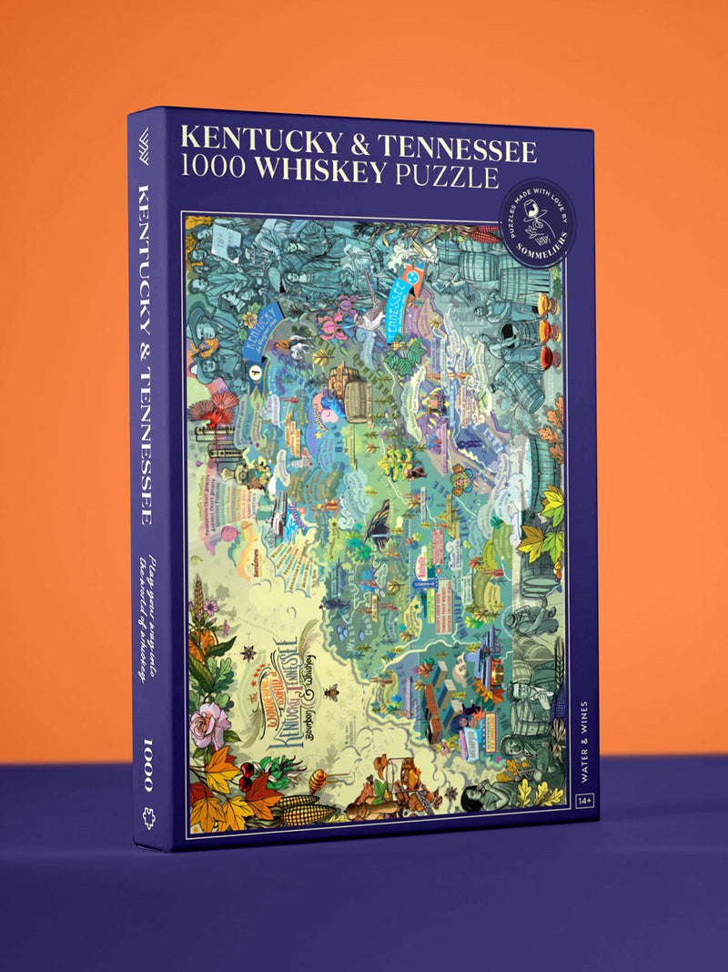 Whiskey Puzzle - Kentucky & Tennessee